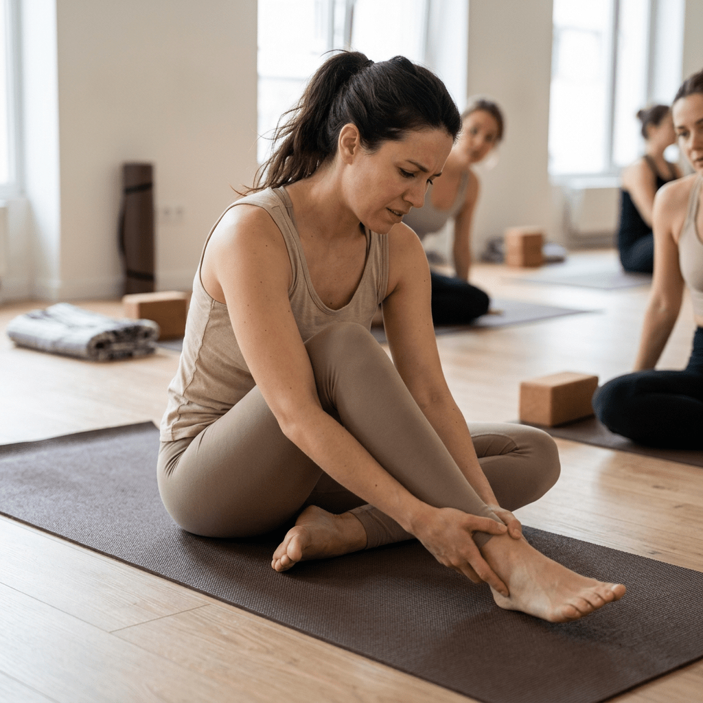YOGA : BLESSURES SUR LE TAPIS
